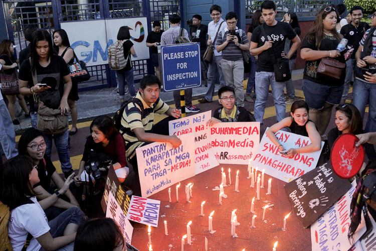 IN PHOTOS: Media workers protest vs contractual labor