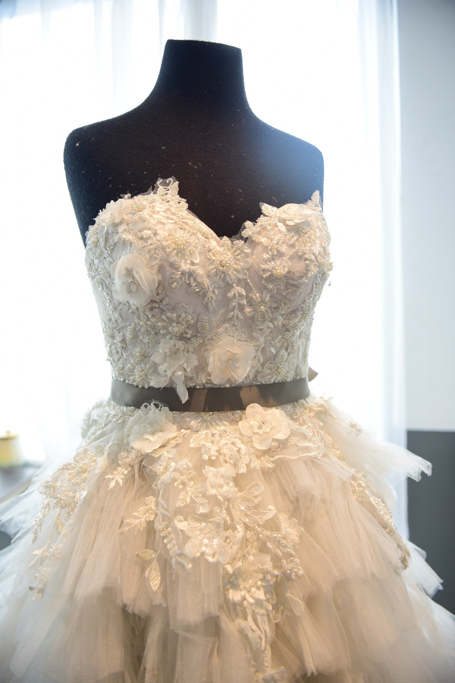 michael leyva wedding gown price
