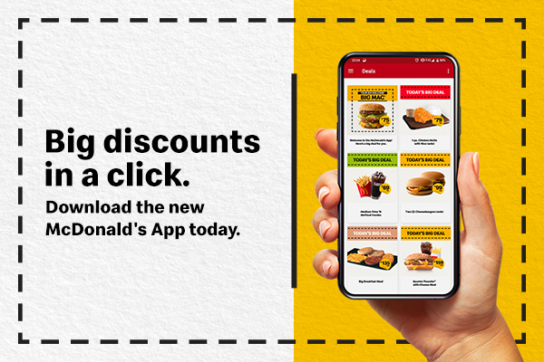 Get Big Discounts Through The New Mcdonald S App
