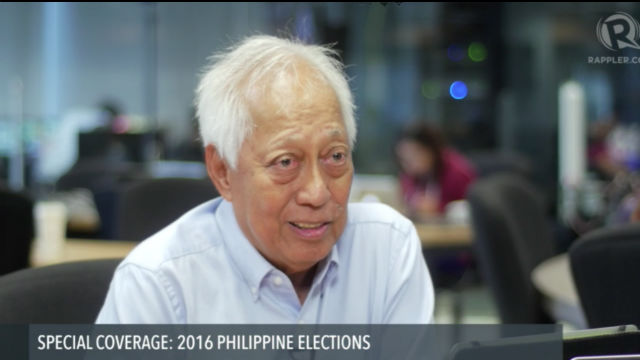 Comelec Must Ease Concerns On Eve Of Polls Ex Chairman Monsod