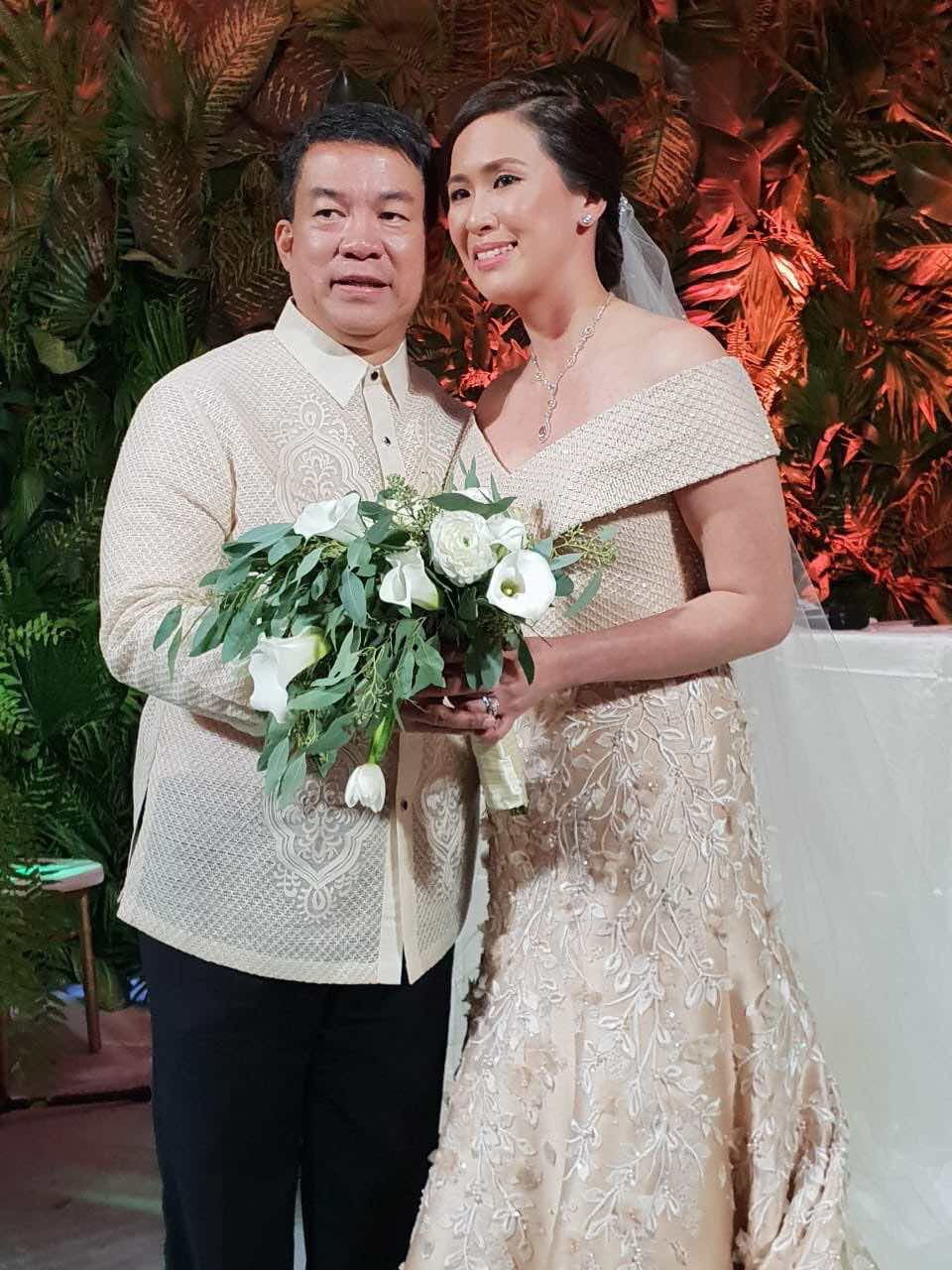 LOOK: 'Ninong' Duterte in Koko Pimentel, Kathryna Yu wedding
