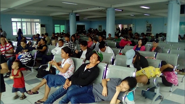 IN PHOTOS: Hundreds of passengers stranded by Tropical Depression Maring