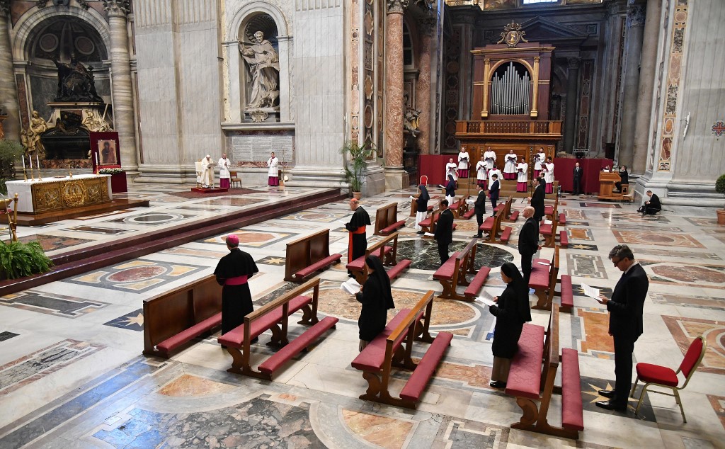 How virus changed Vatican's Holy Week, Easter Sunday celebrations