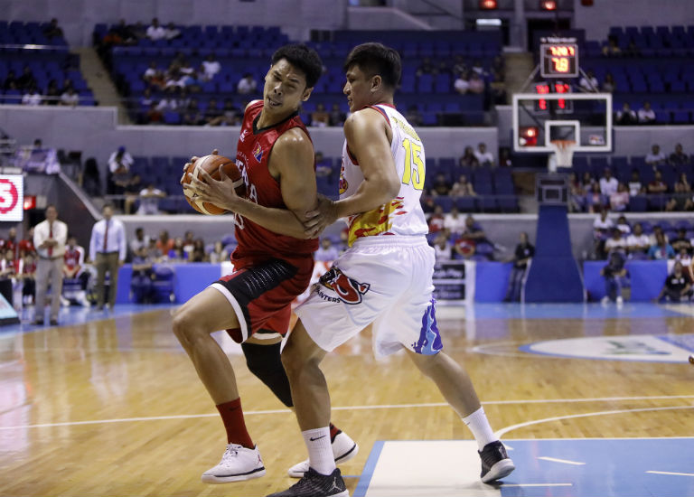 Ginebra Sweeps Rain Or Shine Books Semis Clash Vs San Miguel