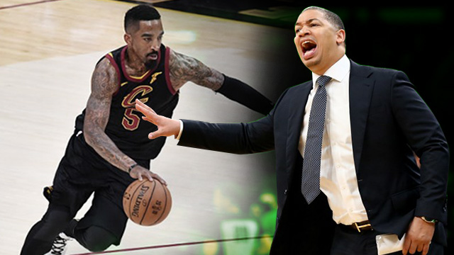 Look Jr Smith Tyronn Lue Show Up In Lebron S Lakers Home Debut