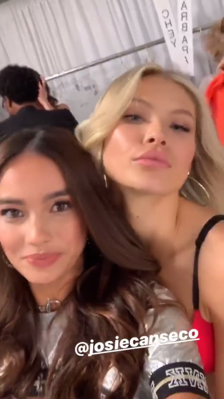 Kelsey Merritt meets Adriana Lima, other Victoria's Secret Angels