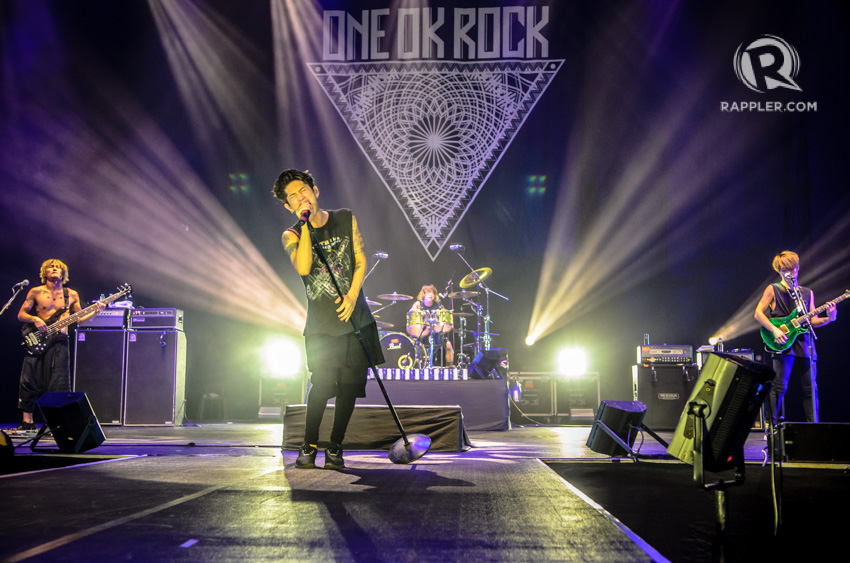 25 Awesome Photos One Ok Rock In First Manila Show
