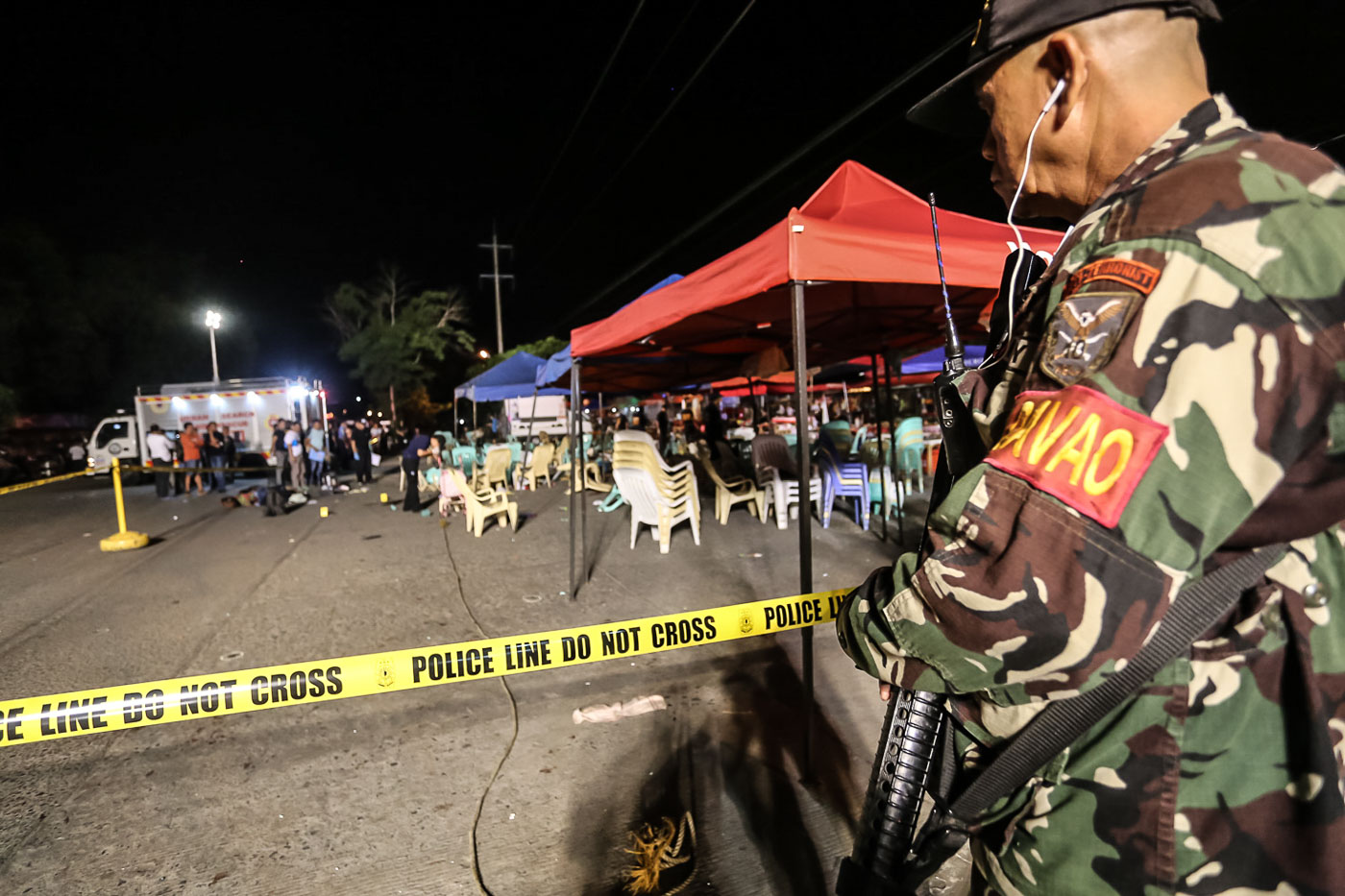 IN PHOTOS: Blast in Davao City