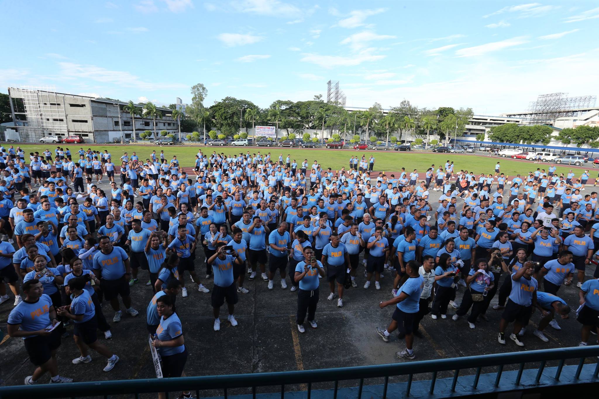 IN PHOTOS: PNP chief Dela Rosa leads 'Mission: Slim Possible' launch