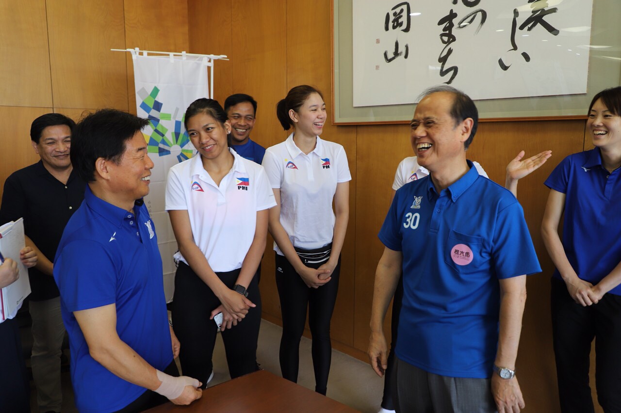 LOOK: Japan welcomes PH women's volleyball team