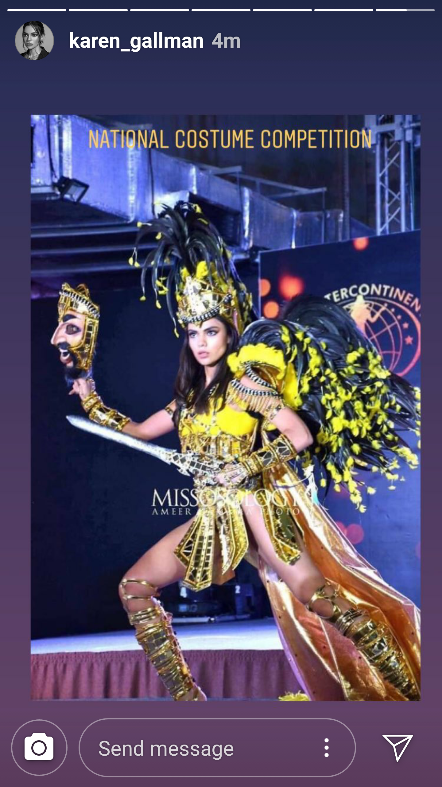 Karen gallman national costume Clearance